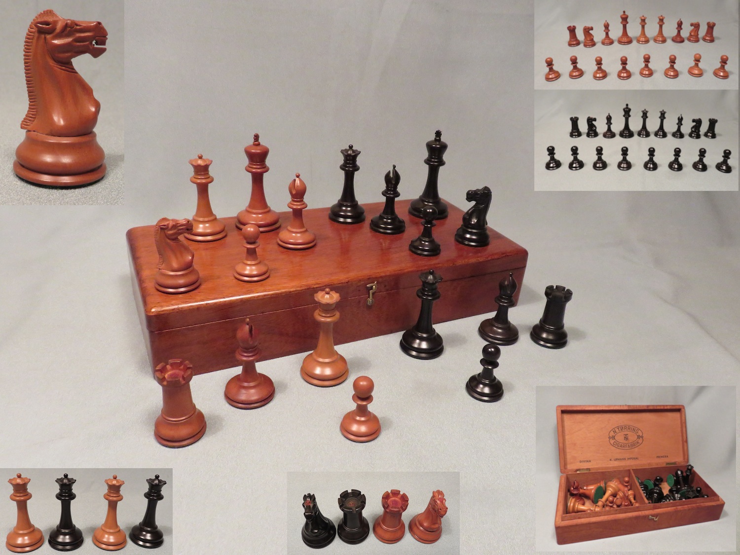 Staunton pattern Chess Set. 